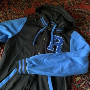 Ravenclaw Harry Potter Letterman Hoodie Jacket S
